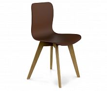 стул dsw коричневый s42 (eames style) в Санкт-Петербурге