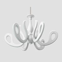 потолочная светодиодная люстра ambrella light orbital classic fk81/6 wh 292w d640 белая в Санкт-Петербурге