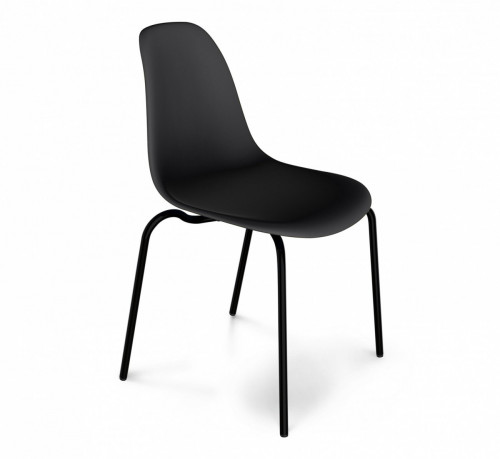 стул dsr черный s30 (eames style) в Санкт-Петербурге