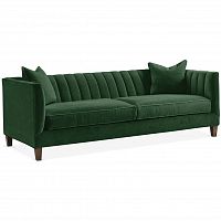 диван penelope sofa прямой зеленый в Санкт-Петербурге