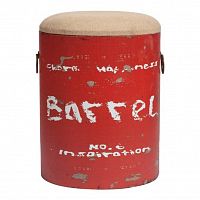 столик-табурет barrel red красный в Санкт-Петербурге