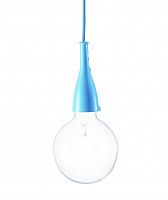 подвесной светильник ideal lux minimal sp1 azzurro в Санкт-Петербурге