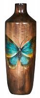 ваза настольная fresco turquoise butterfly в Санкт-Петербурге