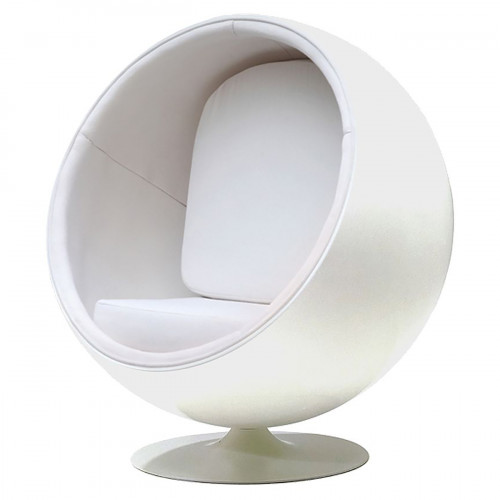 кресло eero ball chair белое в Санкт-Петербурге