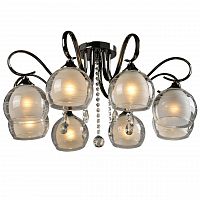 потолочная люстра idlamp merinella 877/8pf-darkchrome в Санкт-Петербурге