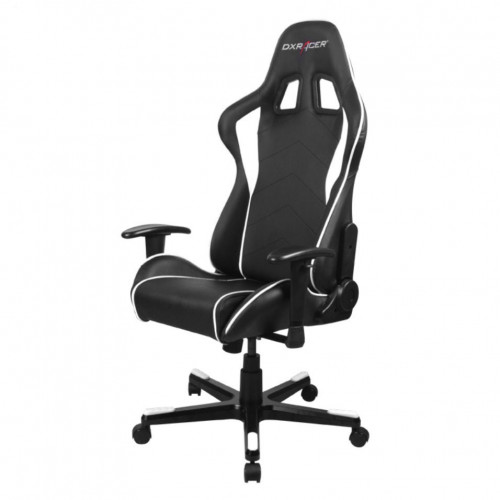 кресло геймерское dxracer formula черно-белое в Санкт-Петербурге