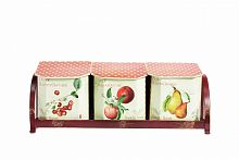 набор емкостей для хранения на подставке fruits в Санкт-Петербурге