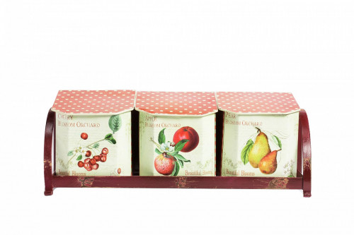 набор емкостей для хранения на подставке fruits в Санкт-Петербурге